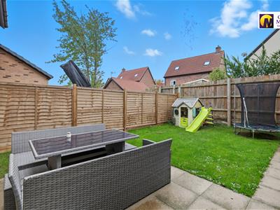 Southerly facing Rear Garden